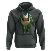 Portland Frog Hoodie Funny Political Costume Protest Resist - Wonder Print Shop