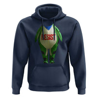 Portland Frog Hoodie Funny Political Costume Protest Resist - Wonder Print Shop