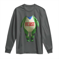 Portland Frog Long Sleeve Shirt Funny Political Costume Protest Resist - Wonder Print Shop