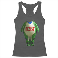 Portland Frog Racerback Tank Top Funny Political Costume Protest Resist - Wonder Print Shop