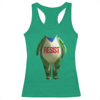 Portland Frog Racerback Tank Top Funny Political Costume Protest Resist - Wonder Print Shop
