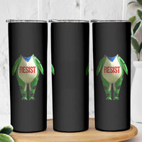 Portland Frog Skinny Tumbler Funny Political Costume Protest Resist - Wonder Print Shop