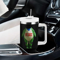 Portland Frog Tumbler With Handle Funny Political Costume Protest Resist - Wonder Print Shop