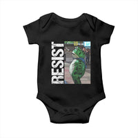 Portland Frog Protest Baby Onesie Vintage Activist Resistance - Wonder Print Shop
