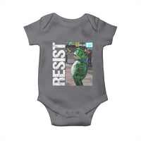 Portland Frog Protest Baby Onesie Vintage Activist Resistance - Wonder Print Shop