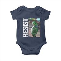 Portland Frog Protest Baby Onesie Vintage Activist Resistance - Wonder Print Shop