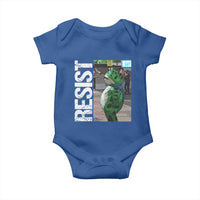 Portland Frog Protest Baby Onesie Vintage Activist Resistance - Wonder Print Shop