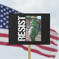 Portland Frog Protest Protest Sign Vintage Activist Resistance - Wonder Print Shop