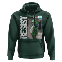 Portland Frog Protest Hoodie Vintage Activist Resistance - Wonder Print Shop