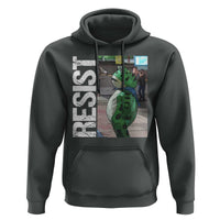 Portland Frog Protest Hoodie Vintage Activist Resistance - Wonder Print Shop