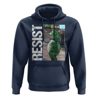 Portland Frog Protest Hoodie Vintage Activist Resistance - Wonder Print Shop
