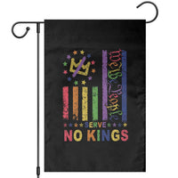 We The People No Kings in America Garden Flag Protest LGBTQ+ American Flag - Wonder Print Shop