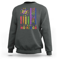 We The People No Kings in America Sweatshirt Protest LGBTQ+ American Flag - Wonder Print Shop