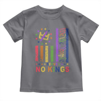 We The People No Kings in America Toddler T Shirt Protest LGBTQ+ American Flag - Wonder Print Shop