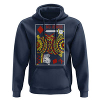 No Kings in America Hoodie Resist Protest Playing Card - Wonder Print Shop