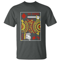 No Kings in America T Shirt Resist Protest Playing Card - Wonder Print Shop