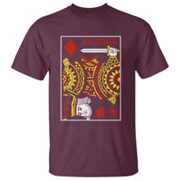 No Kings in America T Shirt Resist Protest Playing Card - Wonder Print Shop