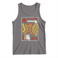 No Kings in America Tank Top Resist Protest Playing Card - Wonder Print Shop