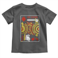 No Kings in America Toddler T Shirt Resist Protest Playing Card - Wonder Print Shop