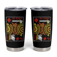 No Kings in America Tumbler Cup Resist Protest Playing Card - Wonder Print Shop