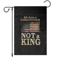 We Have A Constitution Not A King Garden Flag Retro Social Justice American Flag - Wonder Print Shop