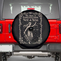 No Kings in America Spare Tire Cover We Have A Constitution Not A King Resist - Wonder Print Shop