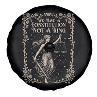 No Kings in America Spare Tire Cover We Have A Constitution Not A King Resist - Wonder Print Shop
