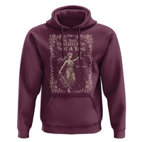 No Kings in America Hoodie We Have A Constitution Not A King Resist - Wonder Print Shop