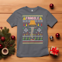 Leg Lamp Ugly Christmas T Shirt Funny Xmas Movie Fragile - Wonder Print Shop