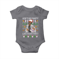 Funny Christmas Diddy Baby Onesie Aint No Party Like A Diddy Party Baby Oil Ugly Xmas - Wonder Print Shop