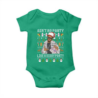 Funny Christmas Diddy Baby Onesie Aint No Party Like A Diddy Party Baby Oil Ugly Xmas - Wonder Print Shop