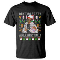 Funny Christmas Diddy T Shirt Aint No Party Like A Diddy Party Baby Oil Ugly Xmas - Wonder Print Shop