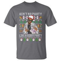 Funny Christmas Diddy T Shirt Aint No Party Like A Diddy Party Baby Oil Ugly Xmas - Wonder Print Shop