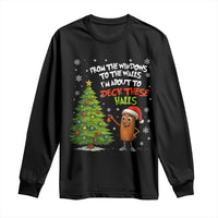 Funny Christmas Italian Brainrot Long Sleeve Shirt Funny Memes From The Windows to the Walls I'm About To - Wonder Print Shop