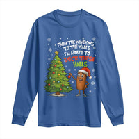 Funny Christmas Italian Brainrot Long Sleeve Shirt Funny Memes From The Windows to the Walls I'm About To - Wonder Print Shop