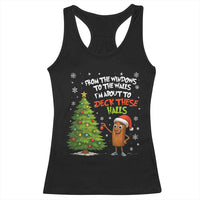 Funny Christmas Italian Brainrot Racerback Tank Top Funny Memes From The Windows to the Walls I'm About To - Wonder Print Shop