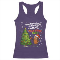 Funny Christmas Italian Brainrot Racerback Tank Top Funny Memes From The Windows to the Walls I'm About To - Wonder Print Shop
