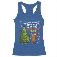 Funny Christmas Italian Brainrot Racerback Tank Top Funny Memes From The Windows to the Walls I'm About To - Wonder Print Shop