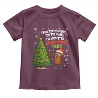 Funny Christmas Italian Brainrot Toddler T Shirt Funny Memes From The Windows to the Walls I'm About To - Wonder Print Shop
