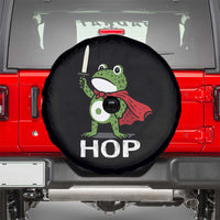 Resist Frog With Sword Spare Tire Cover No Kings Portland Protest Saves America - Wonder Print Shop