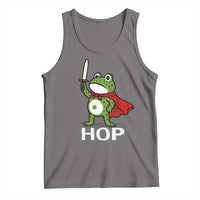 Resist Frog With Sword Tank Top No Kings Portland Protest Saves America - Wonder Print Shop