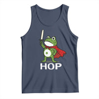 Resist Frog With Sword Tank Top No Kings Portland Protest Saves America - Wonder Print Shop