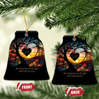Personalized Memorial Christmas Ornament Custom Loss of Father Family Sympathy Gift - Wonder Print Shop