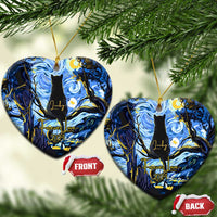 Personalized Forever Loved Cat Christmas Ornament Custom Name Pet Memorial Gift - Wonder Print Shop