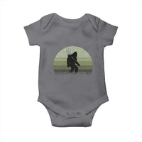 Bigfoot Golfer Baby Onesie Funny Sasquatch Golfing Golf Balls - Wonder Print Shop