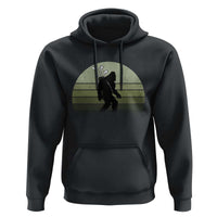 Bigfoot Golfer Hoodie Funny Sasquatch Golfing Golf Balls - Wonder Print Shop