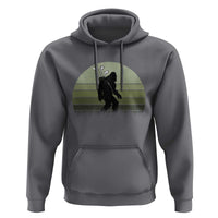 Bigfoot Golfer Hoodie Funny Sasquatch Golfing Golf Balls - Wonder Print Shop