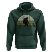 Bigfoot Golfer Hoodie Funny Sasquatch Golfing Golf Balls - Wonder Print Shop