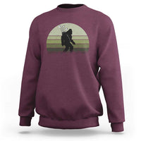 Bigfoot Golfer Sweatshirt Funny Sasquatch Golfing Golf Balls - Wonder Print Shop