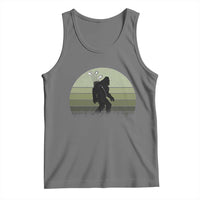 Bigfoot Golfer Tank Top Funny Sasquatch Golfing Golf Balls - Wonder Print Shop